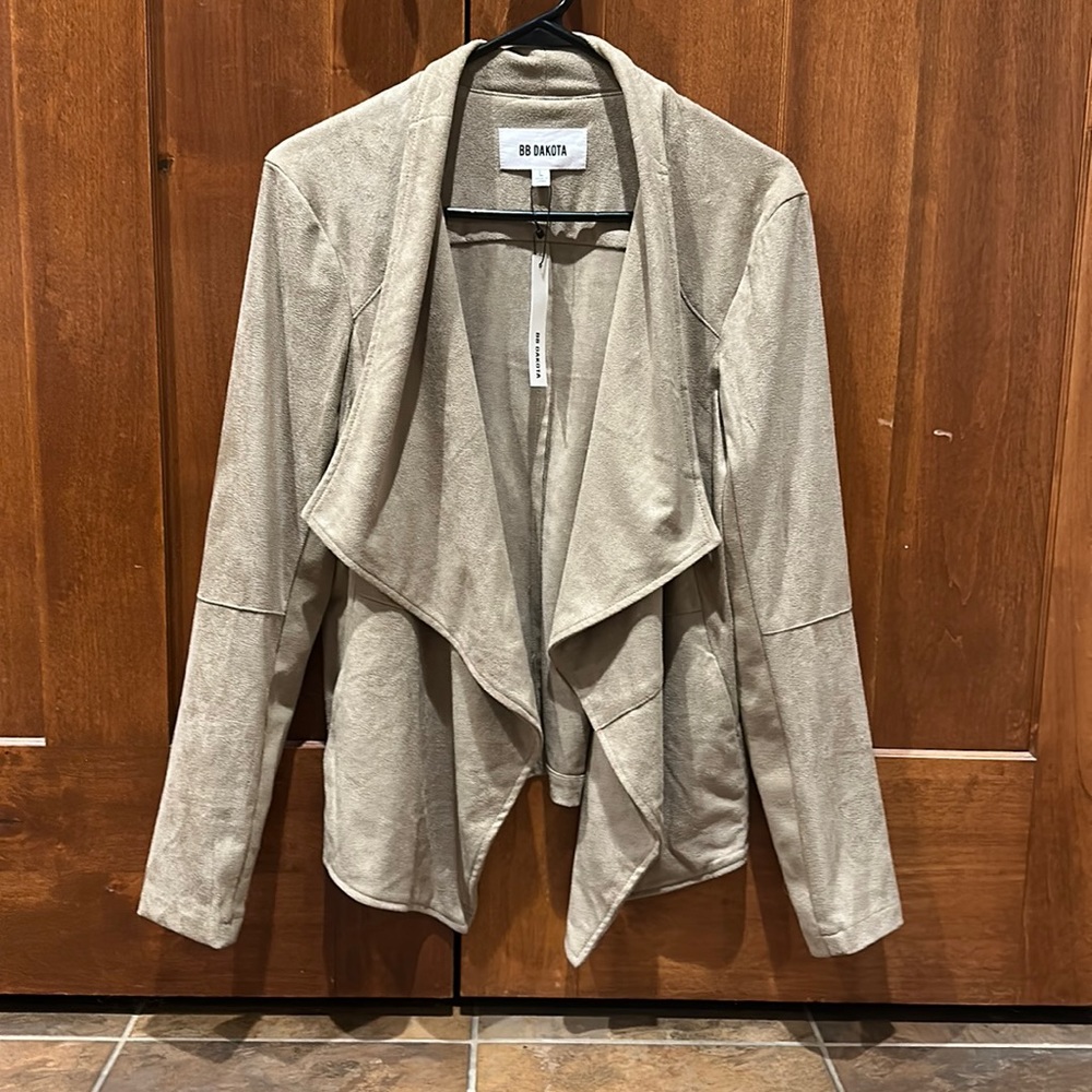 Tan BB Dakota suede jacket